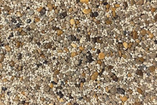 Autumn Gold resin bound aggregate sample