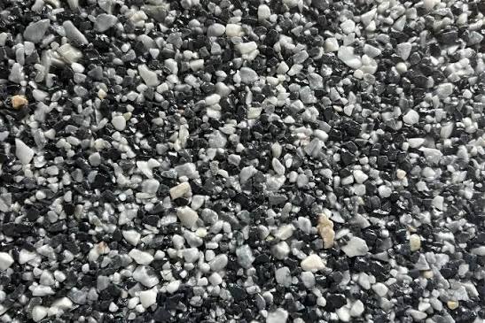 Monochrome resin bound aggregate sample